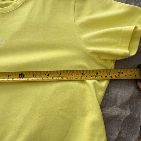 Courrèges Vintage Yellow Sport Futur Tee – Japanese Streetwear (Runs S/M) unisex - Picture 6 of 7
